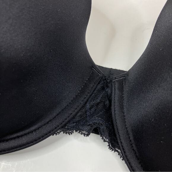 BALI | Black Lace Detail Full Coverage Convertible Bra 34DD - Picture 2 of 5